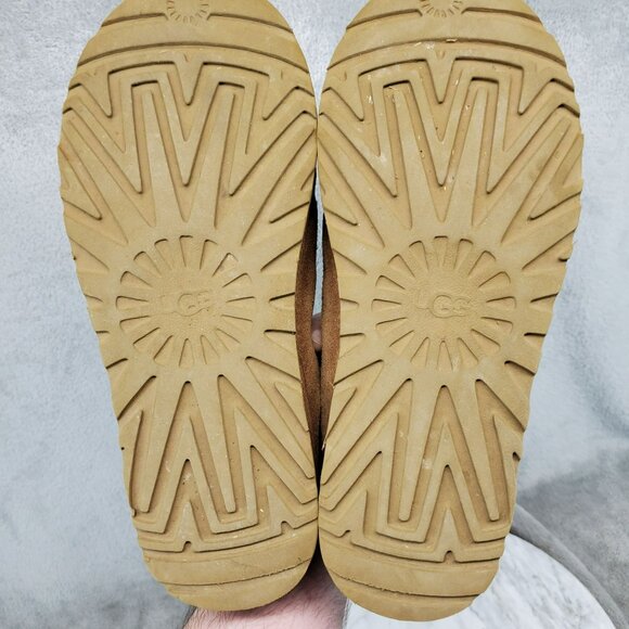 UGG Shoes Womens Size 9 Brown Suede Tasman Chestnut Slip On Clogs *Read* - Picture 7 of 11